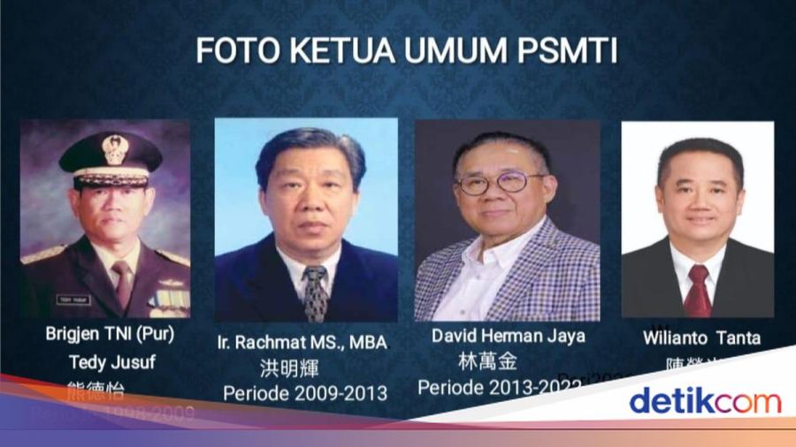Ketua Umum PSMTI dari Masa ke Masa, Ini Daftar Namanya