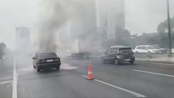 Kronologi Sedan Terbakar di Tol JORR, Diduga Dipicu Korsleting