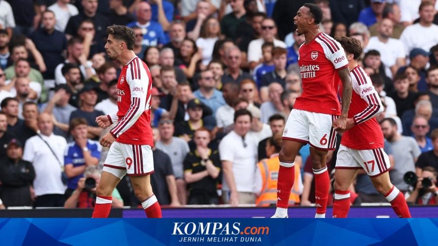 Hasil Arsenal Vs Chelsea 2-1, The Gunners Tumbangkan Start Sempurna Xabi Alonso