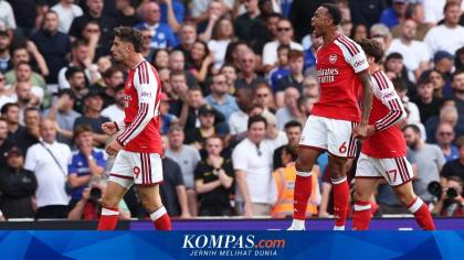 Hasil Arsenal Vs Chelsea 2-1, The Gunners Tumbangkan Start Sempurna Xabi Alonso