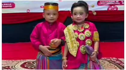 Ada Pedagang Emas Dibalik Video Viral Sepasang Murid TK  Soppeng