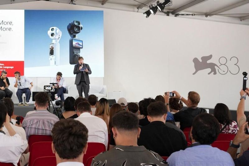 DJI Gelar Sesi "Filmmakers & Visionaries" di Venice Production Bridge dalam Ajang Venice International Film Festival Ke-83