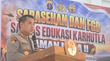 Satgas Edukasi Sespimti Polri 36 Gelar FGD Mitigasi Karhutla di Kaltim