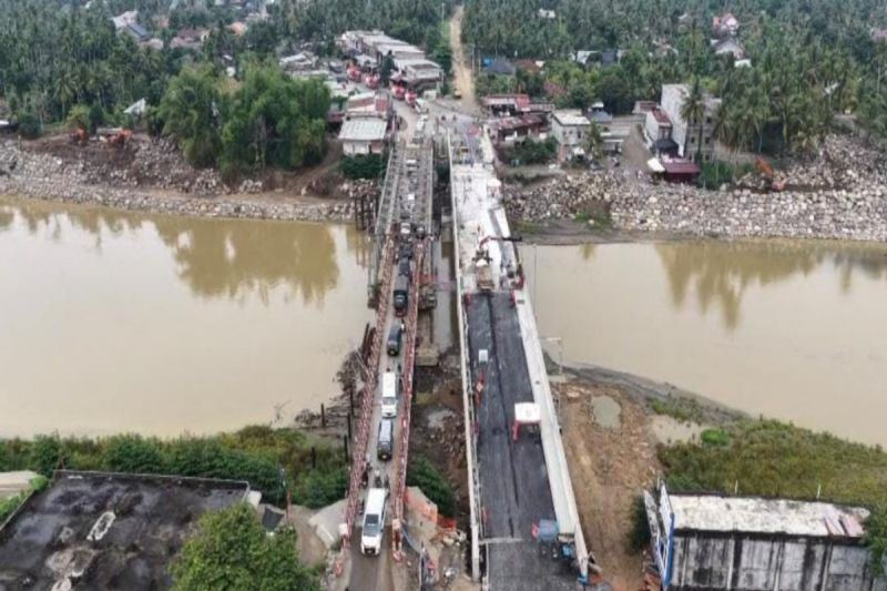 Satgas PRR: Jembatan Kutablang mulai masuk tahapan pengaspalan