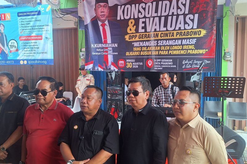 Relawan Gerakan Cinta Prabowo gelar evaluasi dan konsolidasi