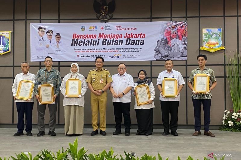 Capaian Bulan Dana PMI Jaksel untuk bantu korban bencana Aceh dan NTT