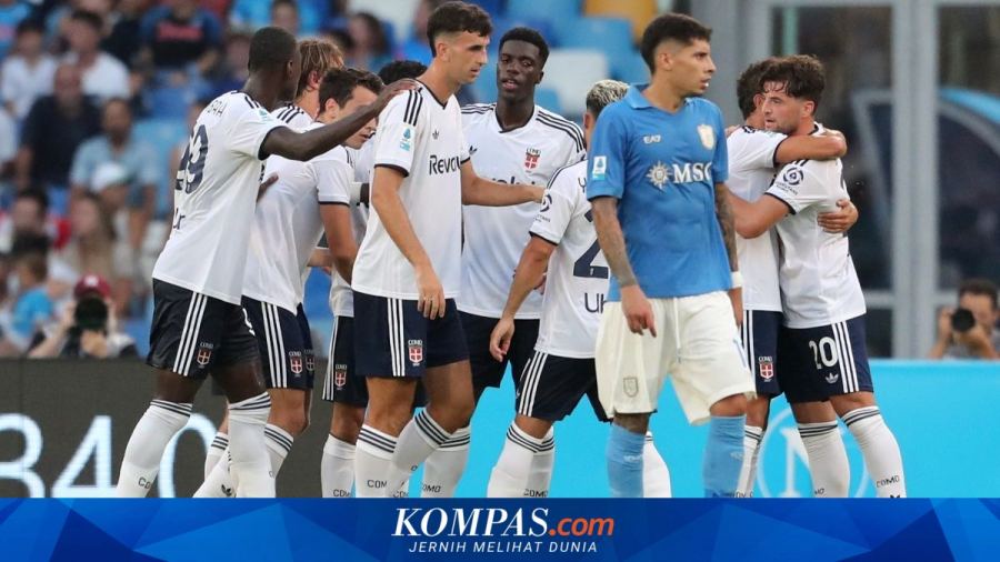 Hasil Napoli Vs Como 1-2: Skuad Fabregas Petik Tripoin Pertama