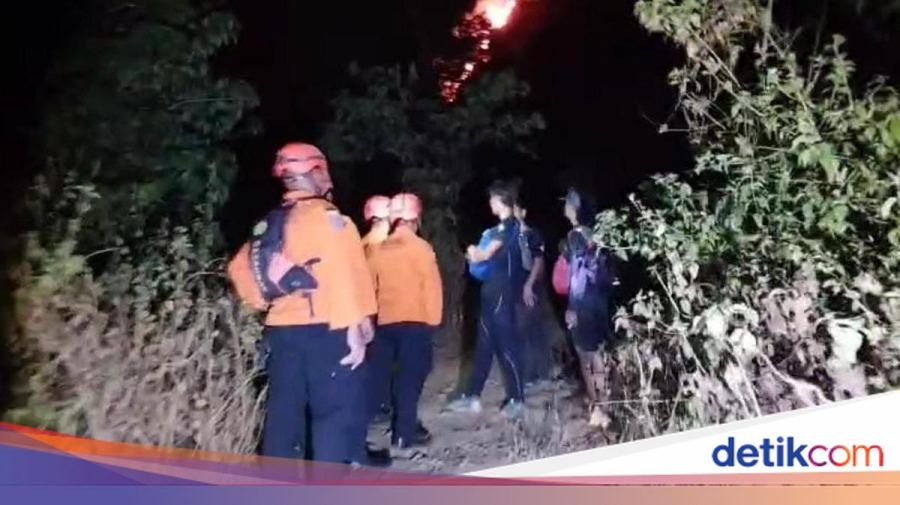 Kebakaran di Gunung Bulu Saukang Maros Meluas, Pendaki Dievakuasi