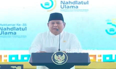 Buka Muktamar ke-35 NU, Presiden Prabowo: Saya tidak Mengatur Ini