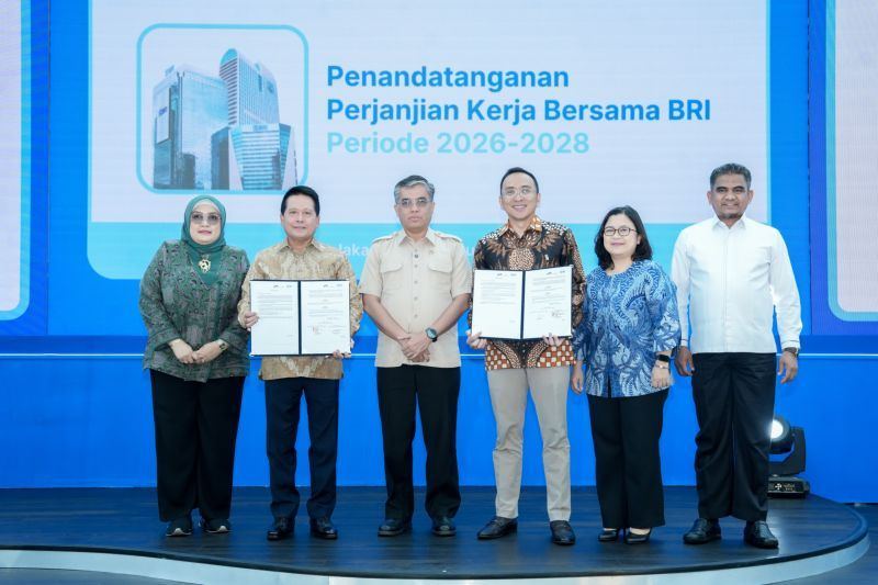 BRI dan Serikat Pekerja BRI Tandatangani PKB 2026-2028, Perkuat Hubungan Industrial yang Harmonis dan Berkelanjutan
