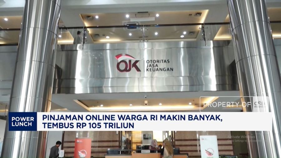 Video: Pinjaman Online Warga RI Makin Banyak, Tembus Rp 105 Triliun