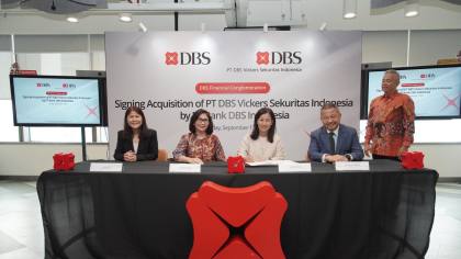 Bank DBS Indonesia Resmi Bentuk Konglomerasi Keuangan