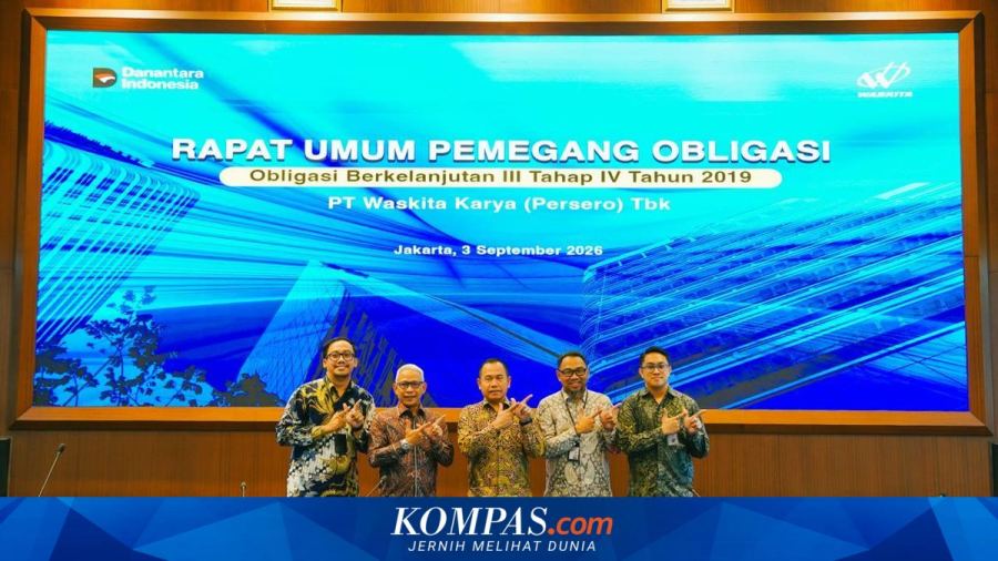 RUPO Disetujui, Waskita Karya Rampungkan Restrukturisasi Utang