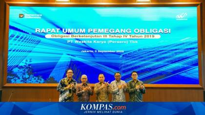 RUPO Disetujui, Waskita Karya Rampungkan Restrukturisasi Utang