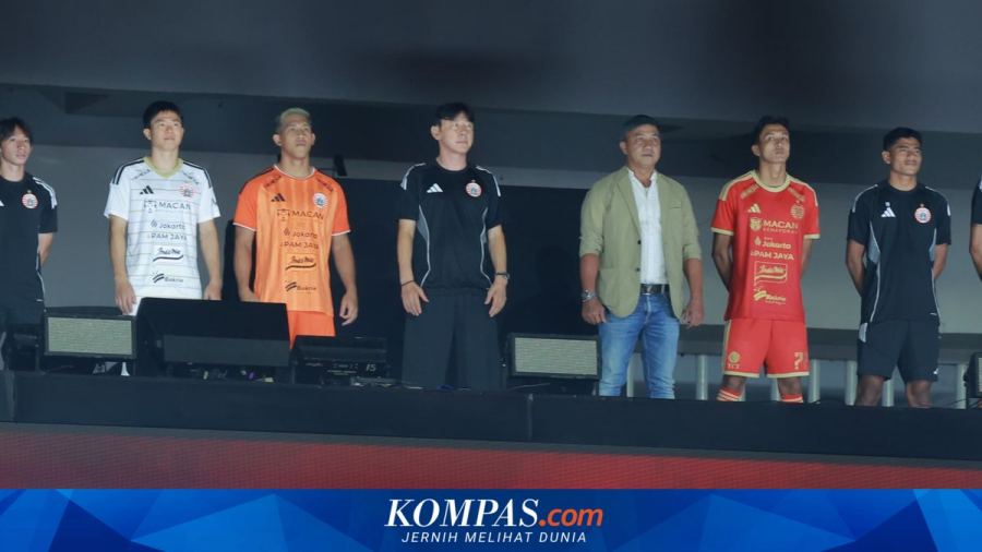 Persija Luncurkan Jersey Baru, Kata Shin Tae-yong Keren dan "Cakep"