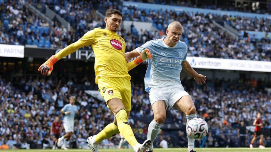 Hasil Liga Inggris: Haaland Buntu, Man City Menang Susah Payah