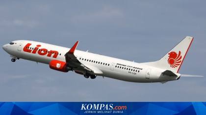 Erupsi Gunung Anak Krakatau, 251 Penerbangan Lion Group Dibatalkan