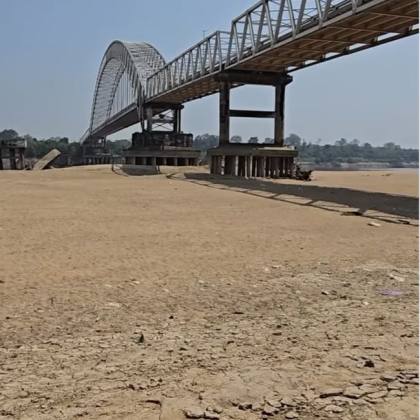 Sungai Raksasa di Kalimantan Berubah jadi “Gurun Pasir” Baru