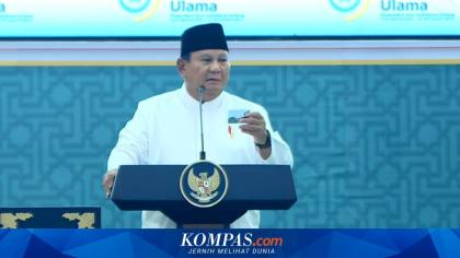 Prabowo Terima Kartu Anggota NU Seumur Hidup: Makanya Saya Datang Muktamar
