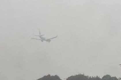Kabut asap ganggu penerbangan di Bandara Supadio Pontianak