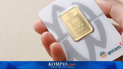 Harga Emas Antam Hari Ini 1 September 2026 Turun, Cek Rincian Terbarunya