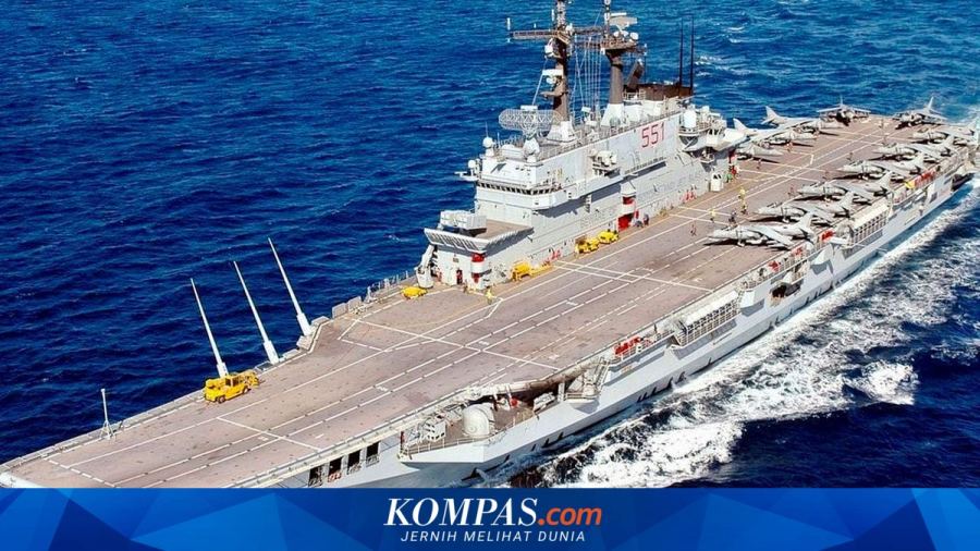 Kapal Induk Giuseppe Garibaldi Bakal Berlabuh di Jakarta untuk Proses Serah Terima
