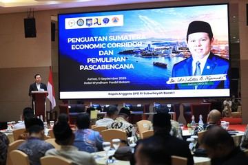Ketua DPD Dorong Pengembangan Koridor Ekonomi Sumatera Pascabencana
