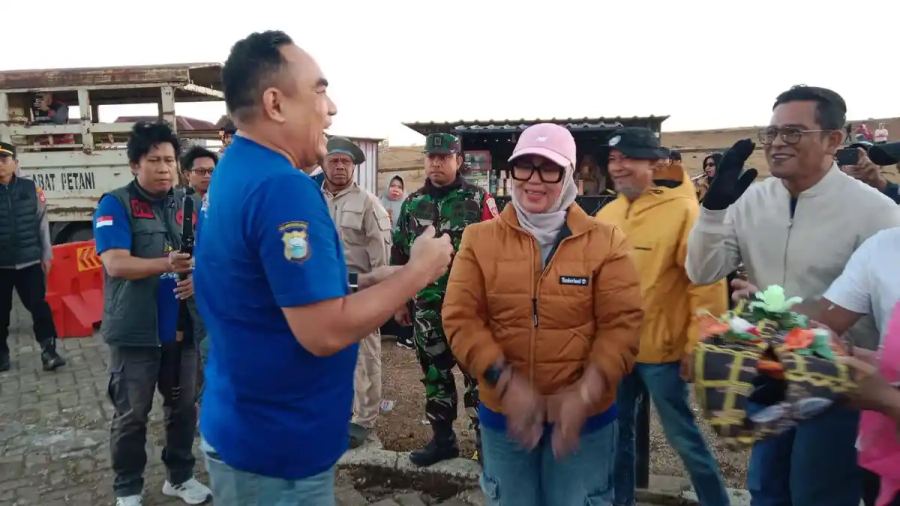 500 Peserta Offroad Berkunjung ke Lappa Laona Barru, Ada 100 Paket Sembako untuk Warga