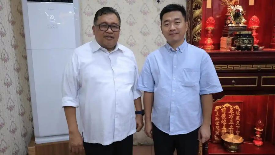 Takalar Siapkan Infrastruktur Kendaraan Listrik, Daeng Manye Jajaki Kerja Sama SPKL dengan V-Green
