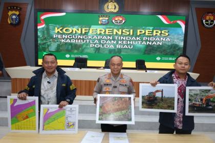 Polda Riau dan jajaran tetapkan 40 tersangka dari 37 perkara karhutla