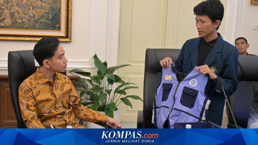 Wapres Gibran Lihat Inovasi Rompi Anti Tantrum Karya Mahasiswa UB