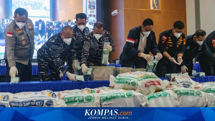 Membaca Jejak Penyelundupan Narkotika Berton-ton