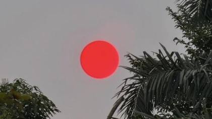 Fenomena Matahari Merah Muncul di Medan, Ini Kata BMKG