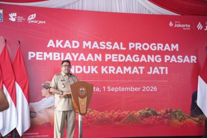 DKI perluas akses pembiayaan formal bagi pedagang Pasar Kramat Jati