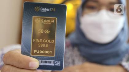 Harga Emas Pegadaian 10 September 2026, Antam dan UBS Naik