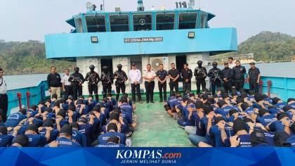 123 Napi dari Lapas di Banten dan Jakarta Dipindah ke Nusakambangan
