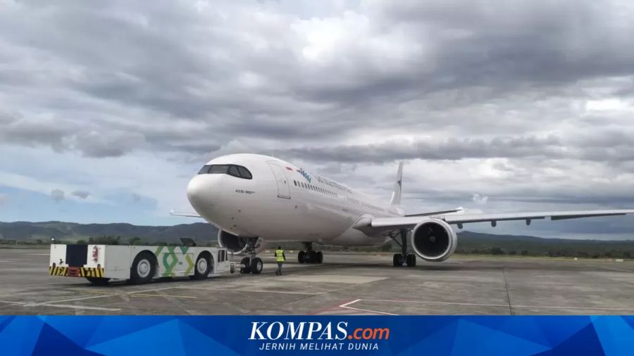 Garuda Periksa Pesawat yang Terpapar Abu Vulkanik Anak Krakatau Sebelum Terbang Lagi