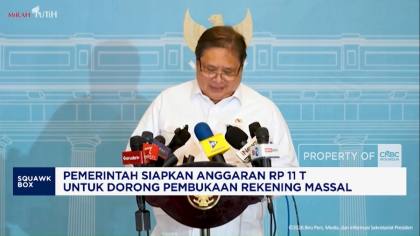 Video:Pemerintah Siapkan Rp11 T untuk Dorong Pembukaan Rekening Massa