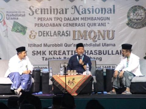 JQHNU Pusat Lantik Pengurus IMQNU, Dorong Penguatan Metode Pengajaran Al-Qur’an dan Sertifikasi Guru Ngaji