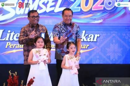 Perpusnas salurkan Rp103,72 M perkuat literasi di Sumatera Selatan
