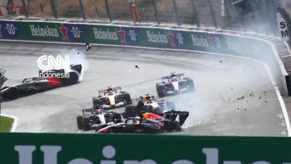 Hasil F1 GP Belanda: Norris Menang, Verstappen Kecelakaan