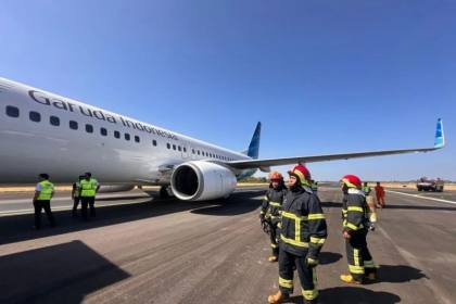Garuda Indonesia pastikan GA-604 mendarat dengan aman sesuai standar