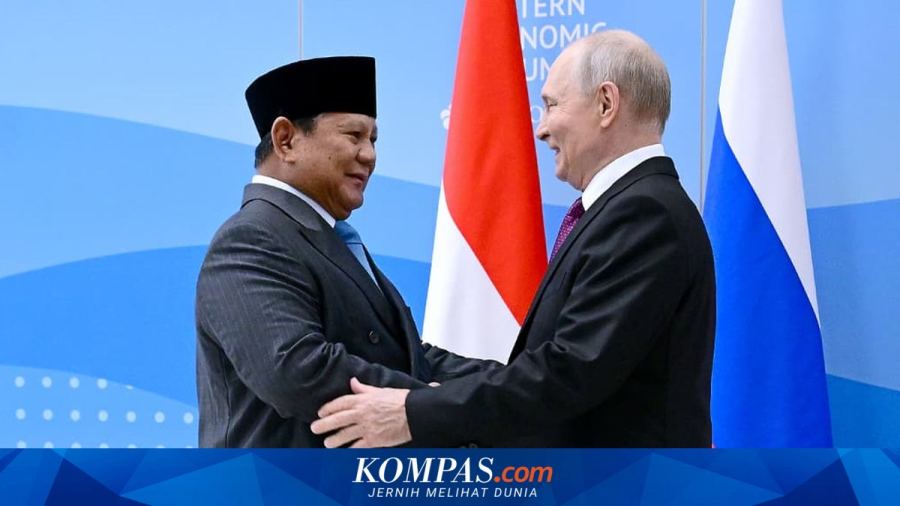 Persamuhan Prabowo-Putin di Vladivostok, Apa Saja yang Mereka Bahas?