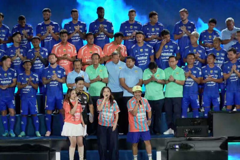 Persib luncurkan kostum dan tim musim kompetisi 2026/2027