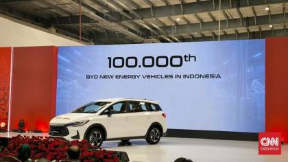 Pabrik BYD Senilai Rp11 Triliun di Subang Akhirnya Diresmikan
