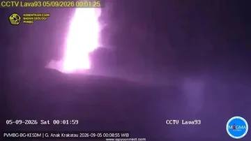 Apa Itu Lava Fountain? Fenomena Saat Gunung Anak Krakatau Erupsi