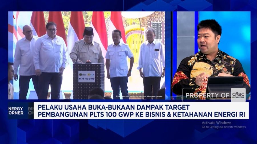 Video:Prabowo Bangun PLTS 100 GWp, Pengusaha Minta Regulasi Dipermudah