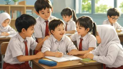 ABK Bukan Lagi Orang Asing di Kelas Kami
