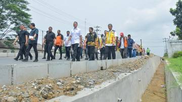 Cek Jalan Nasional Serdang Bedagai, Ijeck Soroti Pemerataan Infrastruktur
