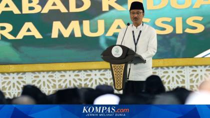 Gus Ipul "Bermain Angka" di Depan Prabowo: 3+5 = 8, Muktamar Ke-35 Dibuka Presiden ke-8